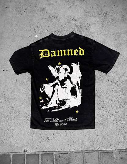 "Fallen" Tee Black & Yellow